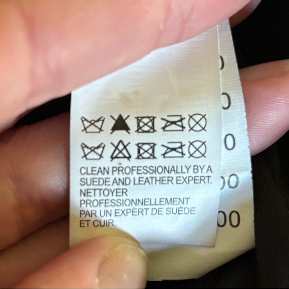 Lucky Brand Pin Dot Moto Black Leather Jacket (Price Firm) - Picture 8 of 10